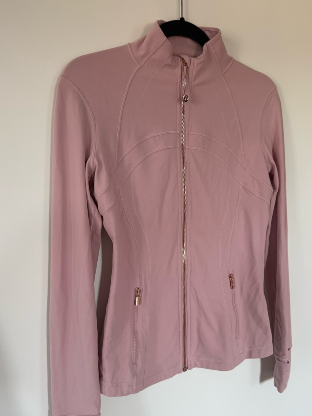 Lululemon Define Jacket *Nulu - Pink Haze / Rose Gold - Size 8